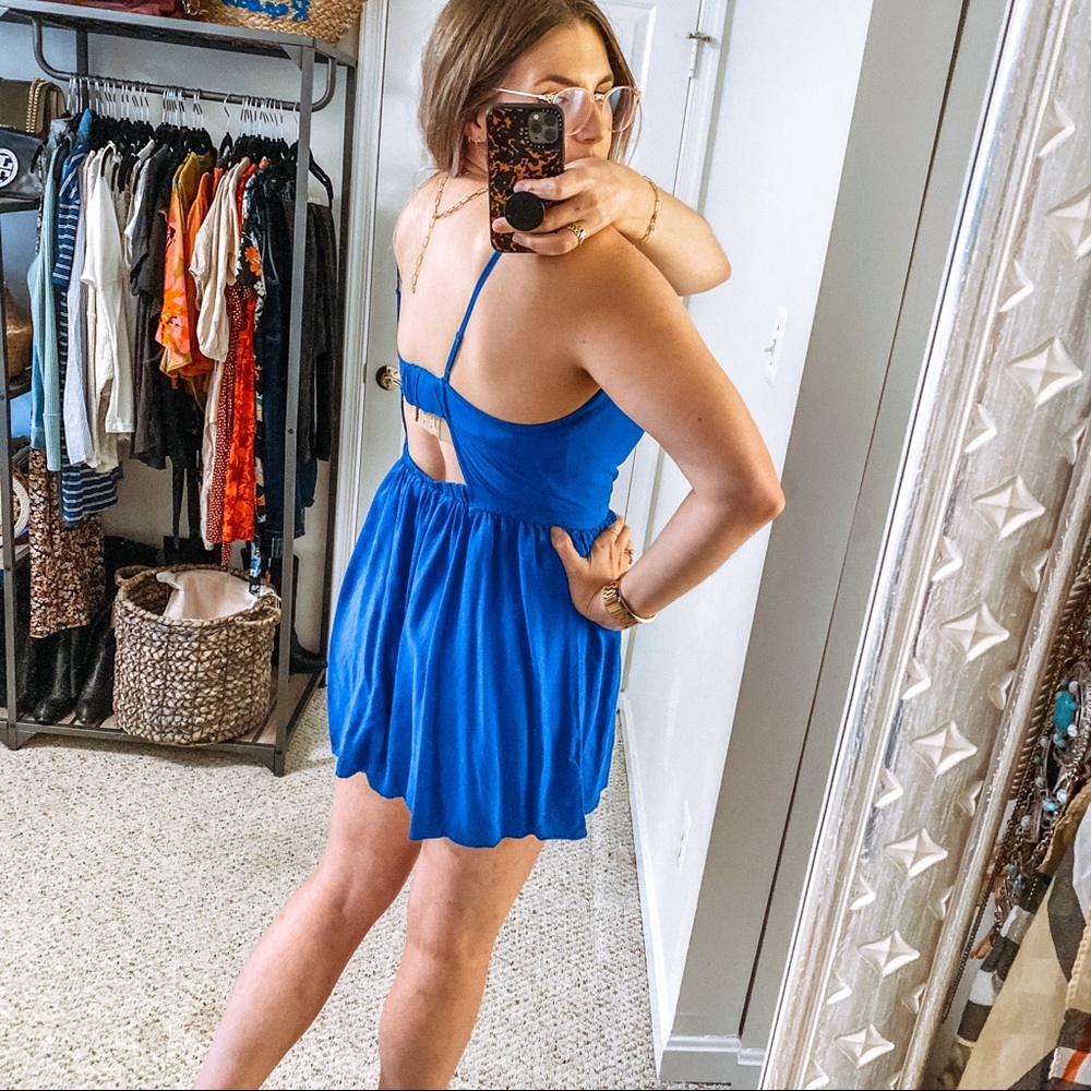 American Eagle 🔹Strappy Open Back Sun Dress - Picture 2 of 7